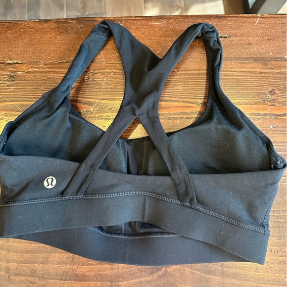 Lululemon Racerback Black Sports bra - Picture 2 of 2